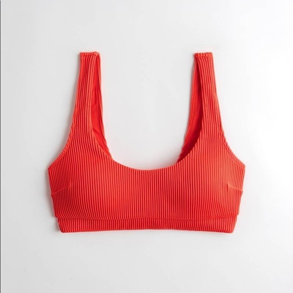 Hollister orange shelf bikini top XL NWT - Picture 1 of 6